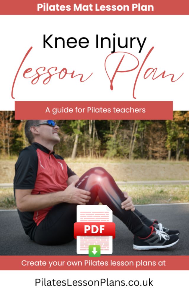 Pilates Mat Plan Knee Injury