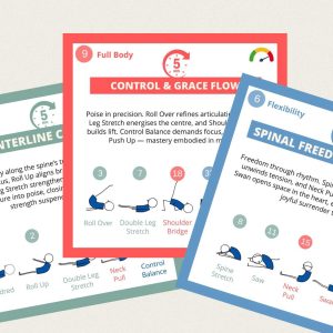 Joseph Pilates Mini Workouts Card Deck 3 Flow And Mastery