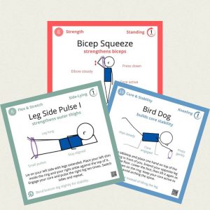 Pilates Magic Circle Card Deck
