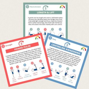 Magic Circle Mini Workouts Card Deck 1 Flow And Precision