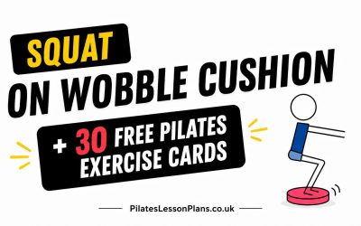 How to do Squat On Pilates Wobble Cushion