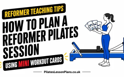 How to Plan a Reformer Pilates Session Using Mini Workout Cards