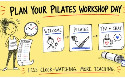 Free Pilates Workshop Day Itinerary Template